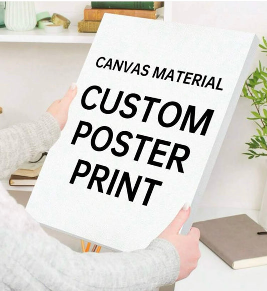 1pc Custom Photo No Frame HD Print On Canvas